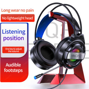 Profession Wired Gaming Headset Deep Bass Stereo Gamers Headphones With