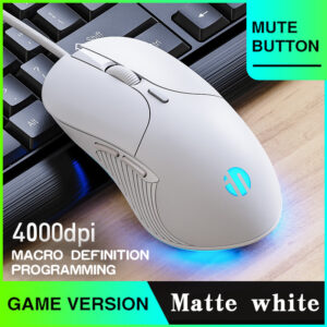 Profession Wired Gaming Mouse 6 Buttons 4000 DPI LED Optical USB