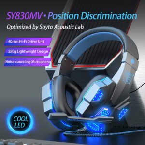 Professional 9D Stereo Gaming Headphones With Microphone PC Headset