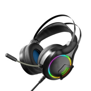 Professional LED Light Wired Gamer Headphones With Microphone For PS4
