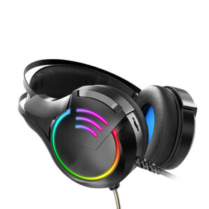 Professional LED Light Wired Gamer Headphones With Microphone For PS4
