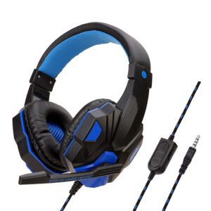 Professional LED Light Wired Gamer Headphones With Microphone For PS4
