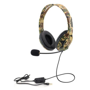 Professional Wired Gaming Headphones With Microphone For PS4 Camouflage