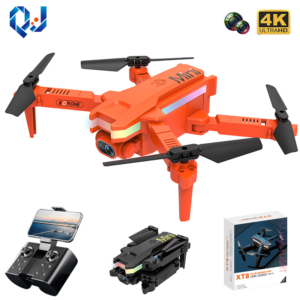 QJ XT8 Mini Drone 4K Professional HD Camera WIFI FPV Air Pressure Fixed