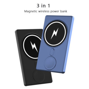 Qi 3 In 1 Fast Charging Magnetic Wireless Charger Power Bank 13 12 Pro