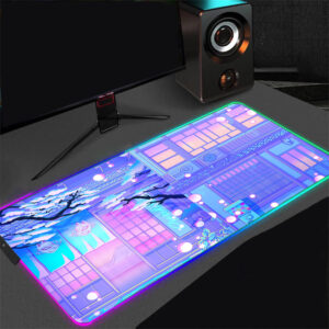 RGB Anime Mouse Pad Sailor Moon Landscape Table Mat Laptop Gaming