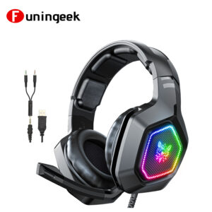 RGB Gaming Headset XBOX Ps5&ps4 Gamer Headphone With Microphone PC