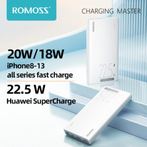 Romoss 6F Power Bank 20000mAh 22.5W Powerbank PD20W Fast Charge Phones