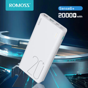 Romoss Sense 6+ Power Bank 20000mAh With PD3.0 Two Way Fast Charging