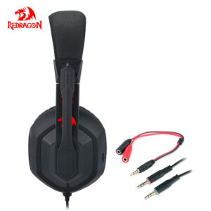Redragon Professional Wired Gaming Headphones With Microphone For