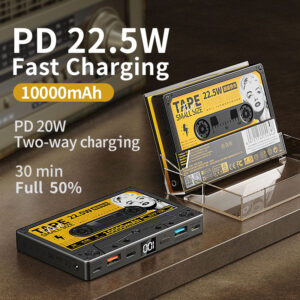 Remax 10000mAh Power Bank PD18W Qc22.5w Iphone Two Way Fast Mobile