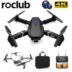 Roclub E88 4K Professional Camera RC Helicopter Quadcopter Foldable