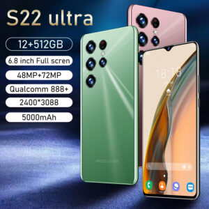 S22 Ultra 12+512gb Fingerprint Face Unlock 5000mAh Qualcomm 888+