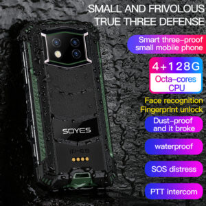 SOYES S10 MAX 3.5" Waterproof Mini Mobile Phone IP68 Rugged 4GB 64GB