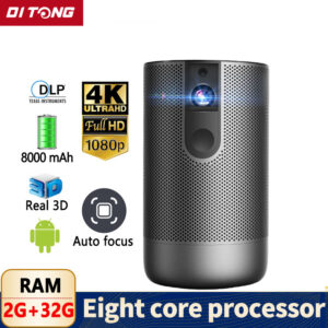 Smart DLP Mini Projector 1080P 2.4G / 5G Wireless Projectorfull HD