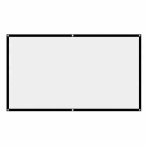 Soft 16: 9 Projection Screen Cloth 4K 3D HD Projector Movie Outdoor
