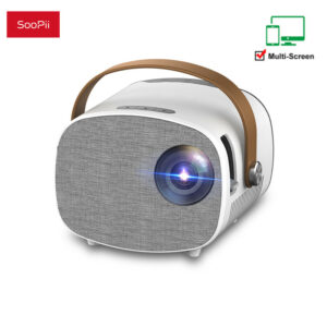Soopii PR06 PRO Mini Projector 1080P Portable Video Home Theater Movie