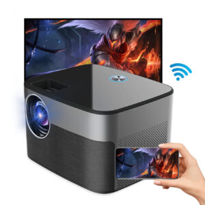 Sound Charm Native 1080P Smart 3D 300INCH Android WIFI Portable LED