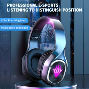T2 Gaming Headset Wireless Bluetooth Headphone Foldable Bass Sound