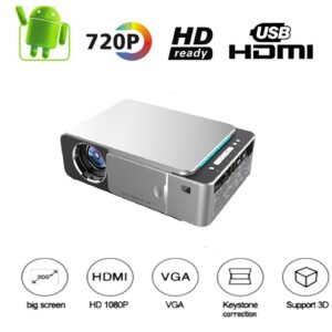 T6 3500 Lumens HD Portable LED Projector 1280*720 Native Resolution