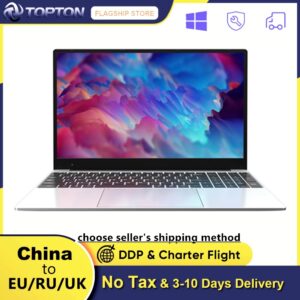 Topton 15.6'' Metal Laptop AMD Ryzen 7 4700U 3700U Ryzen 5 4500U 3500U