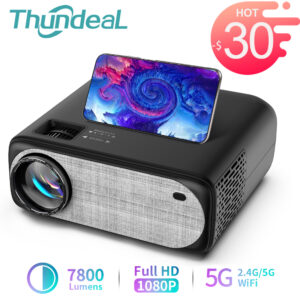 Thundeal 1080P Projector TD97 WIFI Android LED Full HD Projector Video