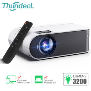 Thundeal Mini Projector TD60 Portable Home Cinema 3200 Lumens