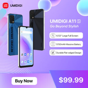 Umidigi A11S Smartphone 4GB 32GB / 64GB 5150 mAh 16MP Triple Camera
