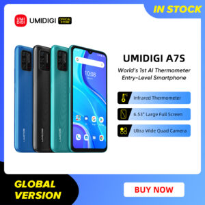 US Charger Umidigi A7S Smart Phone 6.53" Screen 32GB 4150mAh Camera