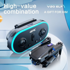 V20 RC Mini Drone 4K 1080P WIFI FPV Drone HD Dual Camera Quadcopter