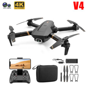 V4 4K Drone HD Camera WIFI 1080P RC Drone Real Time Transmission