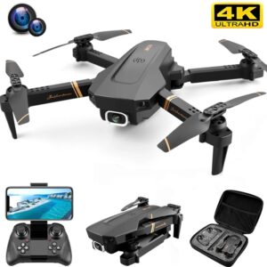 V4 RC Drone 4K HD Wide Angle Camera 1080P WIFI Fpv Drone Dual Camera