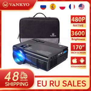 Vankyo Leisure 3 Mini Projector Support 1920*1080P 170 Inch Portable