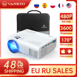 Vankyo Leisure 3 Mini Projector Supported 1920*1080P 170'' Portable