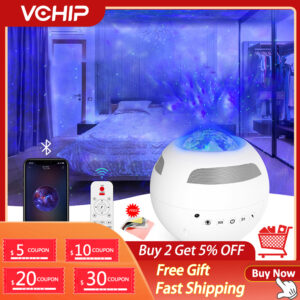 VCHIP Galaxy Projector XK12 Laser Projector Christmas Projector