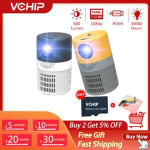 VCHIP YT400 Projector Mini Projector Home Proyector For Home Theater
