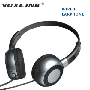 Voxlink Headphones Wired 90° Rotation 3.5mm Plug Ear Phones Gaming