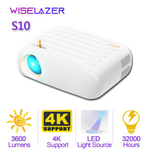 Wiselazer S10 Portable WIFI Projector Mini Smart Support 4K HD Movie