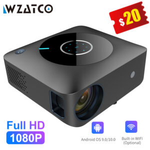 Wzatco H1 Full HD 1920*1080P LED Projector Smart Android WIFI Video