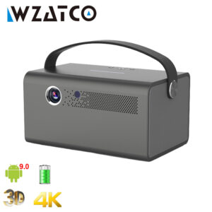 Wzatco T7 300INCH DLP 3D Projector Android 9.0 WIFI Smart Proyector