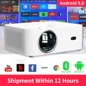 Wanbo X1 Pro Projector Android 9.0 Android WIFI Phone Mini Projector