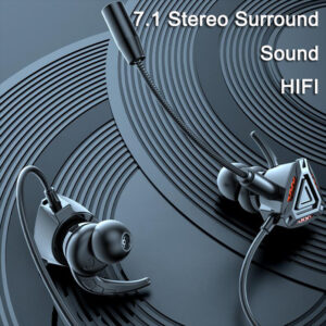 Wired Earphone Helmets For CS Games Gaming 3.5mm In Ear Headset 7.1
