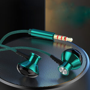 Wired Headphones With Microphone Corded Headset For Mobile Phone PC