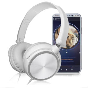 Wired Headphones With Microphone Over Gaming Ear Headsets Bass Hifi