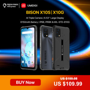 World Premiere Umidigi BISON X10S X10G IP68 / IP69K Waterproof Rugged