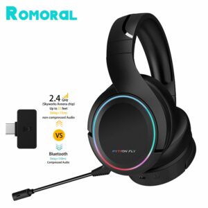 X6 Pro 2.4G Wireless Gaming Headset Virtual 7.1 Surround Sound