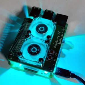 Smart LED Dual Cooling Fan Module GPIO Expansion Board Compatible For