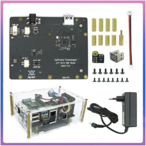 Raspberry X825 2.5 Inch SATA HDD / SSD Storage Expansion Board Acrylic