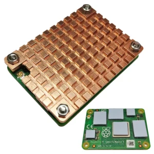 Pure Copper Heatsink Raspberry Pi Compute Module 4 Protective Case