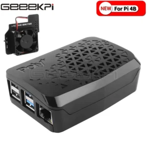 Argon POLY+ Vented Case Raspberry Pi 4 Enclosure With PWN Mini FAN